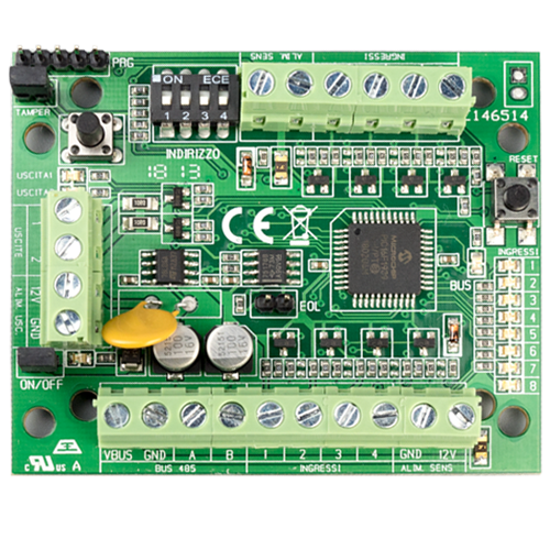 Scheda elettronica del modulo di espansione