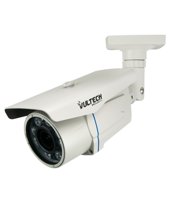 Telecamera AHD Bullet con Array 2 Mpx 1080P Varifocale 2,8 - 12mm Bianca