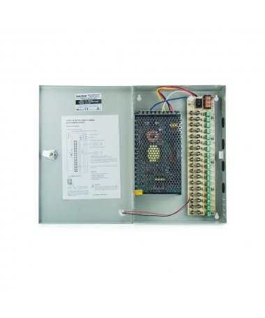 Box Alimentatore Centralizzato 12V 20A 18 Canali