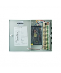 Box Alimentatore Centralizzato 12V 20A 18 Canali