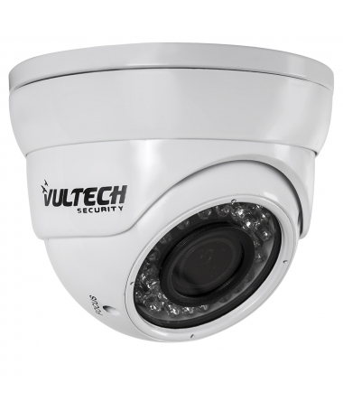 Telecamera AHD Dome 2 MPX 1080P Varifocale 2,8 - 12mm Bianca