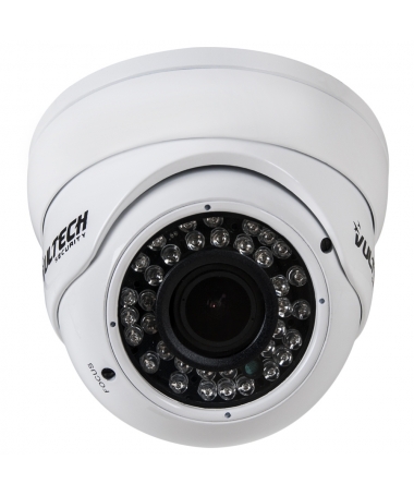 Telecamera AHD Dome 2 MPX 1080P Varifocale 2,8 - 12mm Bianca
