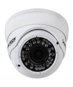 Telecamera AHD Dome 2 MPX 1080P Varifocale 2,8 - 12mm Bianca