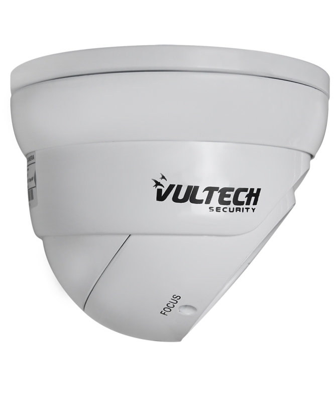 Telecamera AHD Dome 2 MPX 1080P Varifocale 2,8 - 12mm Bianca