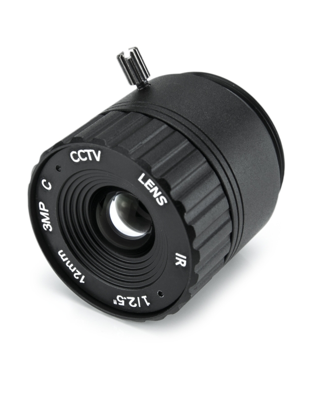 Focale e Diaframma Fissi 12mm per Telecamera Box VulTech 