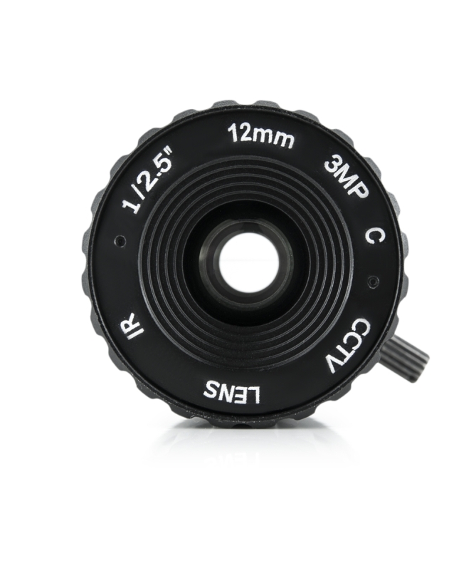Focale e Diaframma Fissi 12mm per Telecamera Box VulTech 