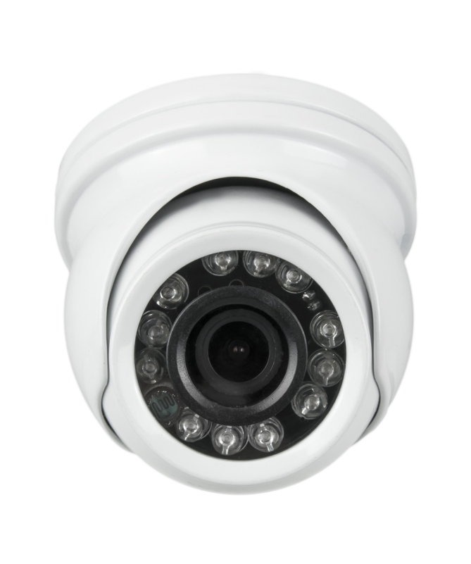 Telecamera AHD Mini Dome 2Mpx 1080p Bianca