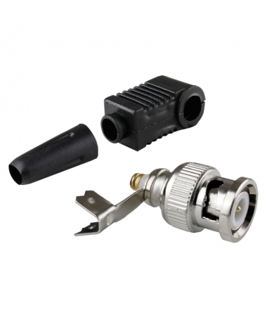 Connettore BNC Maschio 90 Gradi per Cavo RG59