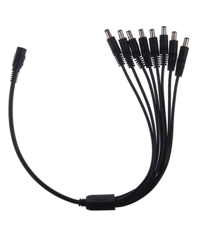 Cavo Splitter di alimentazione 1 Ingresso - 8 Uscite